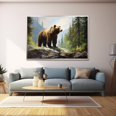 Peinture Sur Bois Ours